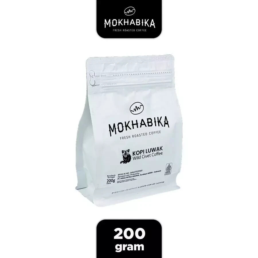 Kopi Luwak Wild Civet Coffee Mokhabika Gayo Arabica