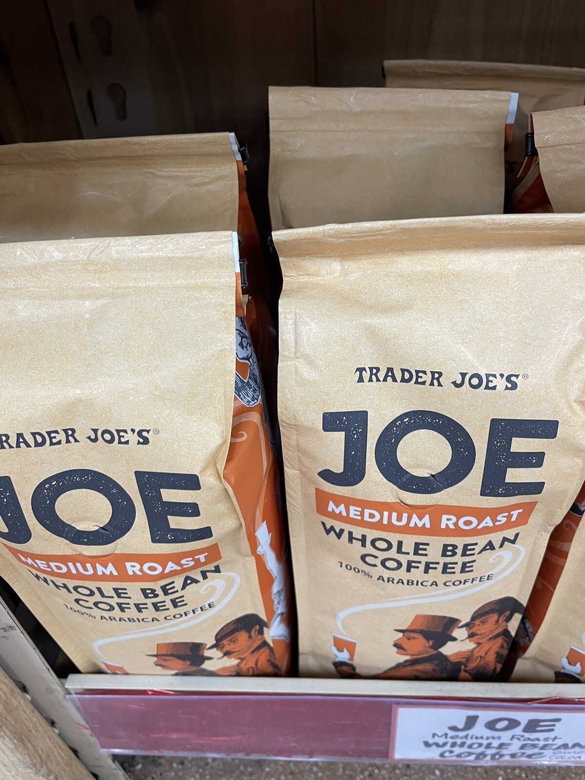 2 Pack Trader Joe’s Coffee Medium Roast Whole Bean Coffee