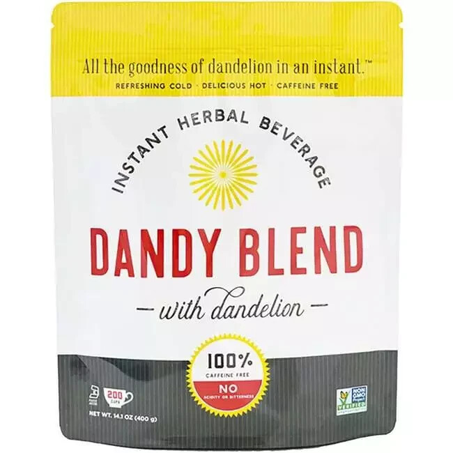 Dandy Blend Instant Herbal Beverage with Dandelion 14.1 oz Pkg