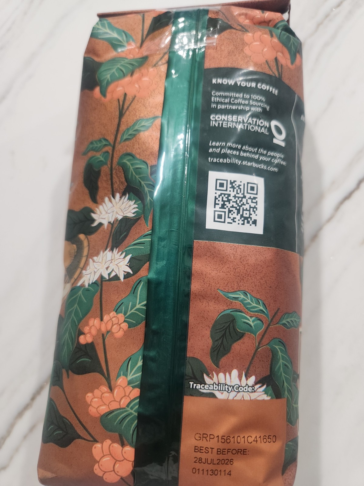 Starbucks Pike Place Medium Roast Whole Bean Coffee 1lb Bag | EXP JULY 2026 NEW