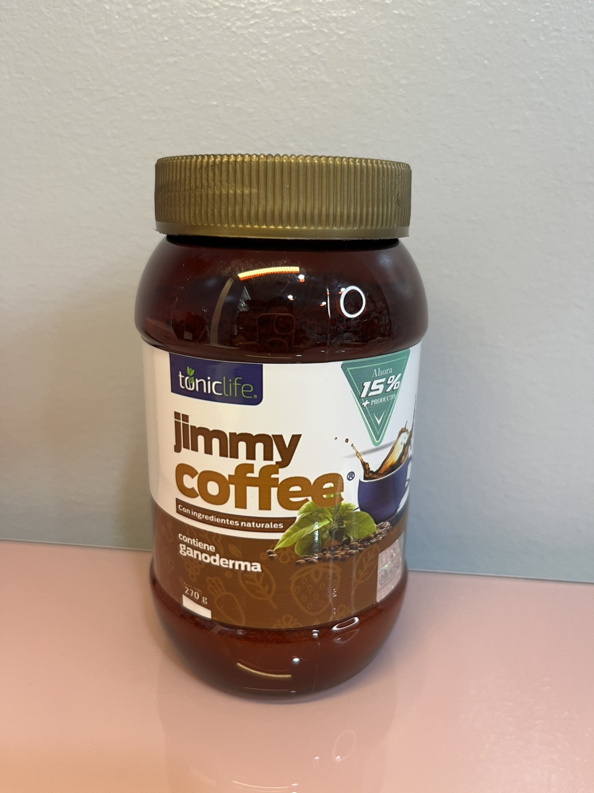Jimmy Coffee Tonic Life Potente Antioxidante Ganoderma