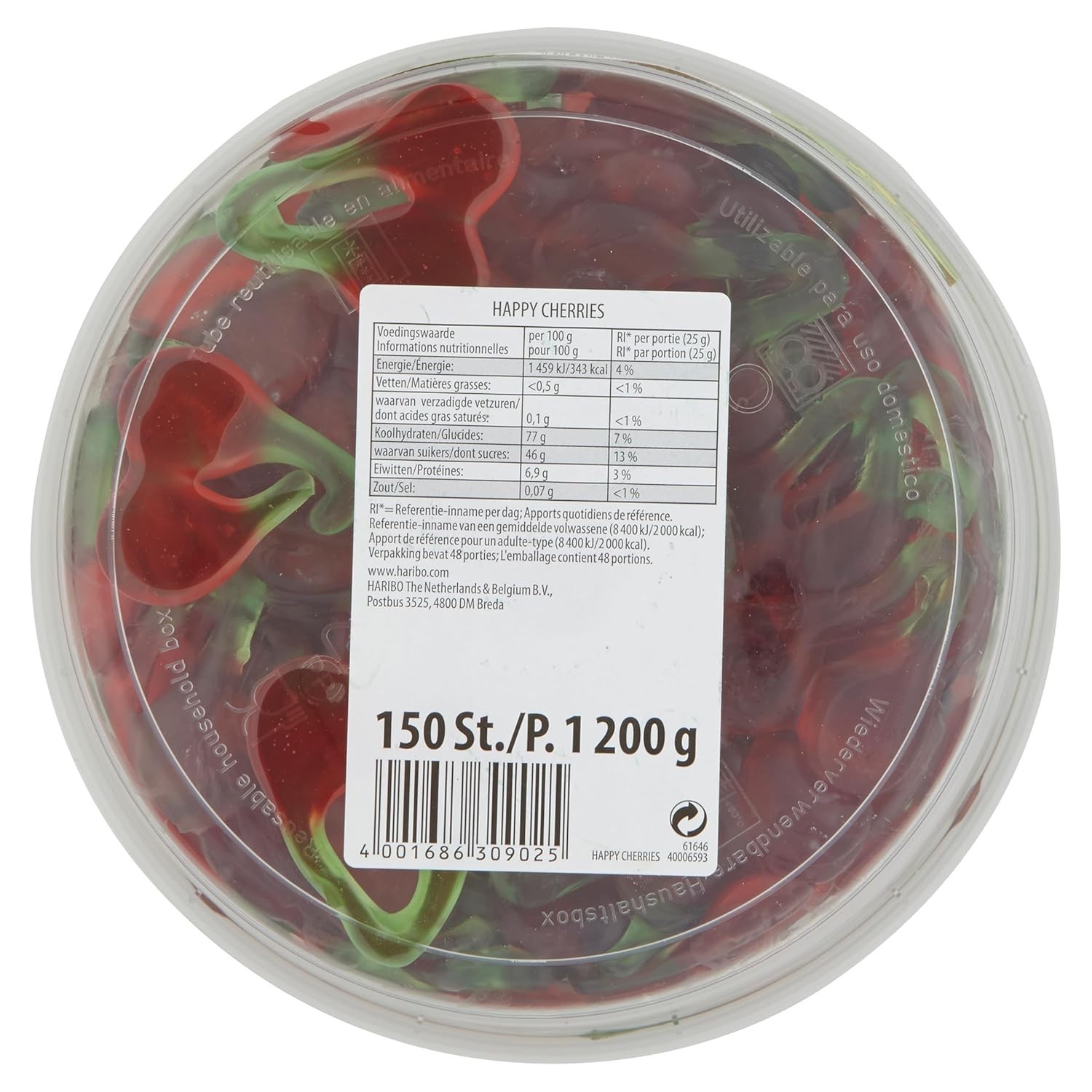 Happy Cherries, 1er Pack 1 x 1.2 kg