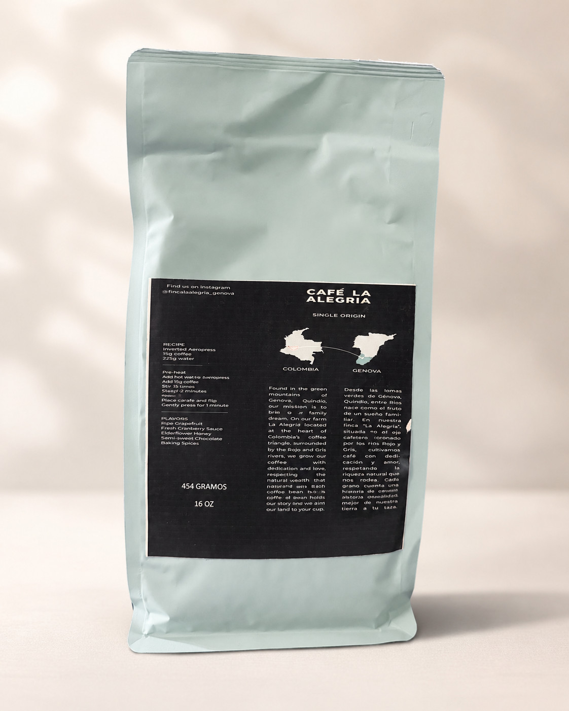 Premium Colombian Coffee – single origin medium roast
