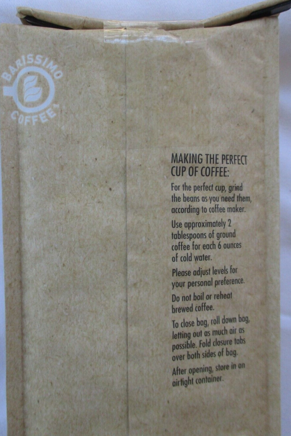3 BARISSIMO HONDURAS LIGHT ROAST WHOLE BEAN COFFEE 12-OZ BAGS