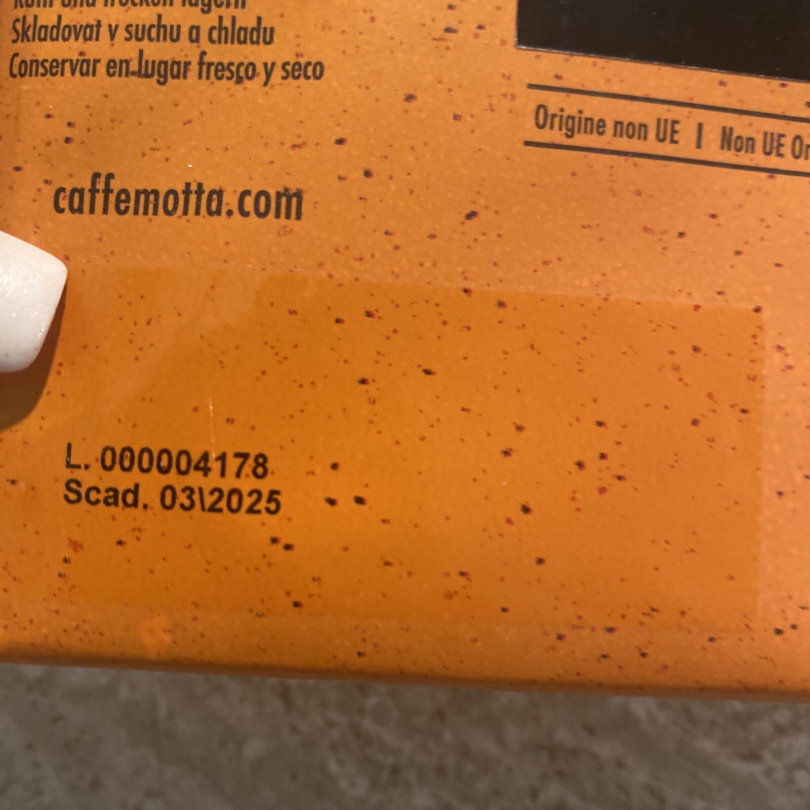Caffe Motta Italian Gusto Forte Ground Coffe 2- 8.8 Oz Packs 17.6 Oz 500g