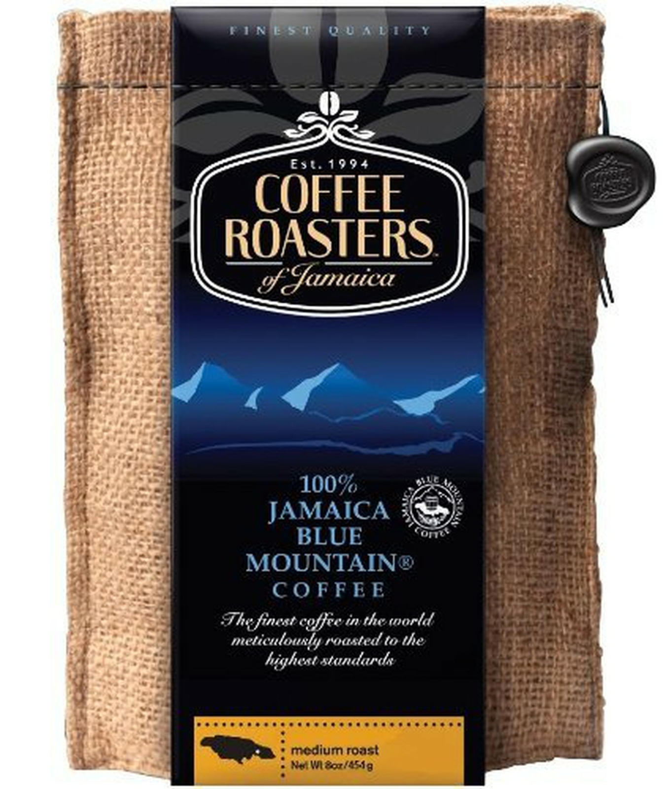 Coffee Roasters of Jamaica – 100% Jamaica Blue Mountain Whole Bean Coffee (3lbs)