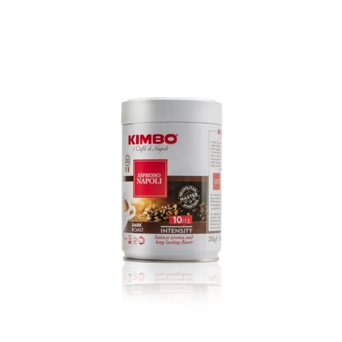 Kimbo Espresso Napoletano – Ground Coffee – 8.8 Ounce (Pack of 1), BROWN