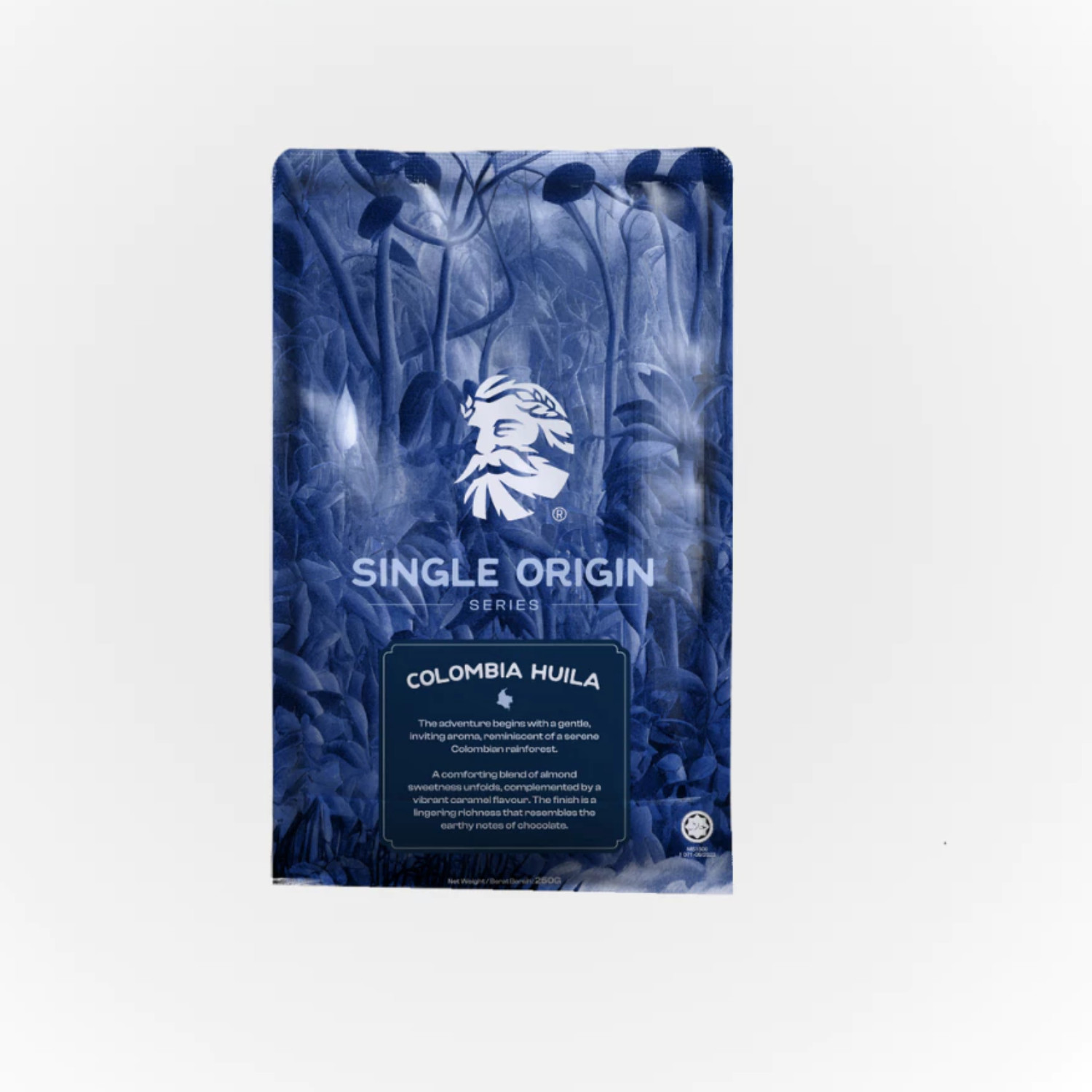 ZUS Barista Roasted Coffee Bean – Colombia Huila – 250g (Premium Coffee )