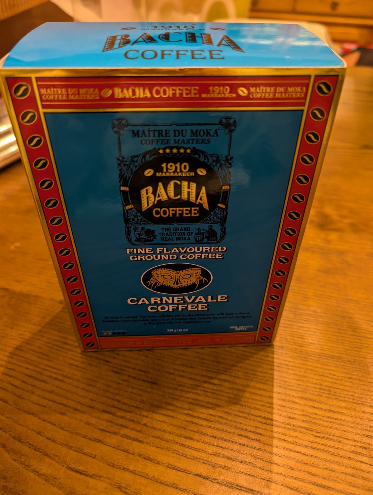 Bacha Coffee | Carnevale Fine Flavoured, Ground Beans, Medium Roast