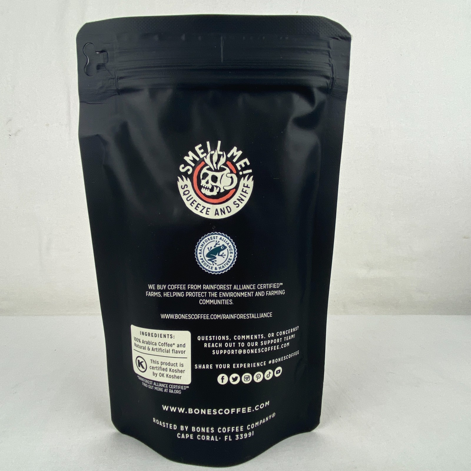 Bones Coffee Co 5 Bag Sample Box 4 oz x 5 = 20 oz **EXP 08/25** Whole Bean B69
