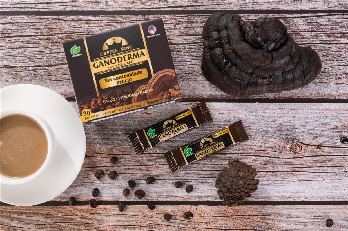 Ganoderma Lucidum Reishi Coffee 2.3 Ounce Natural Herbal Immune Booster