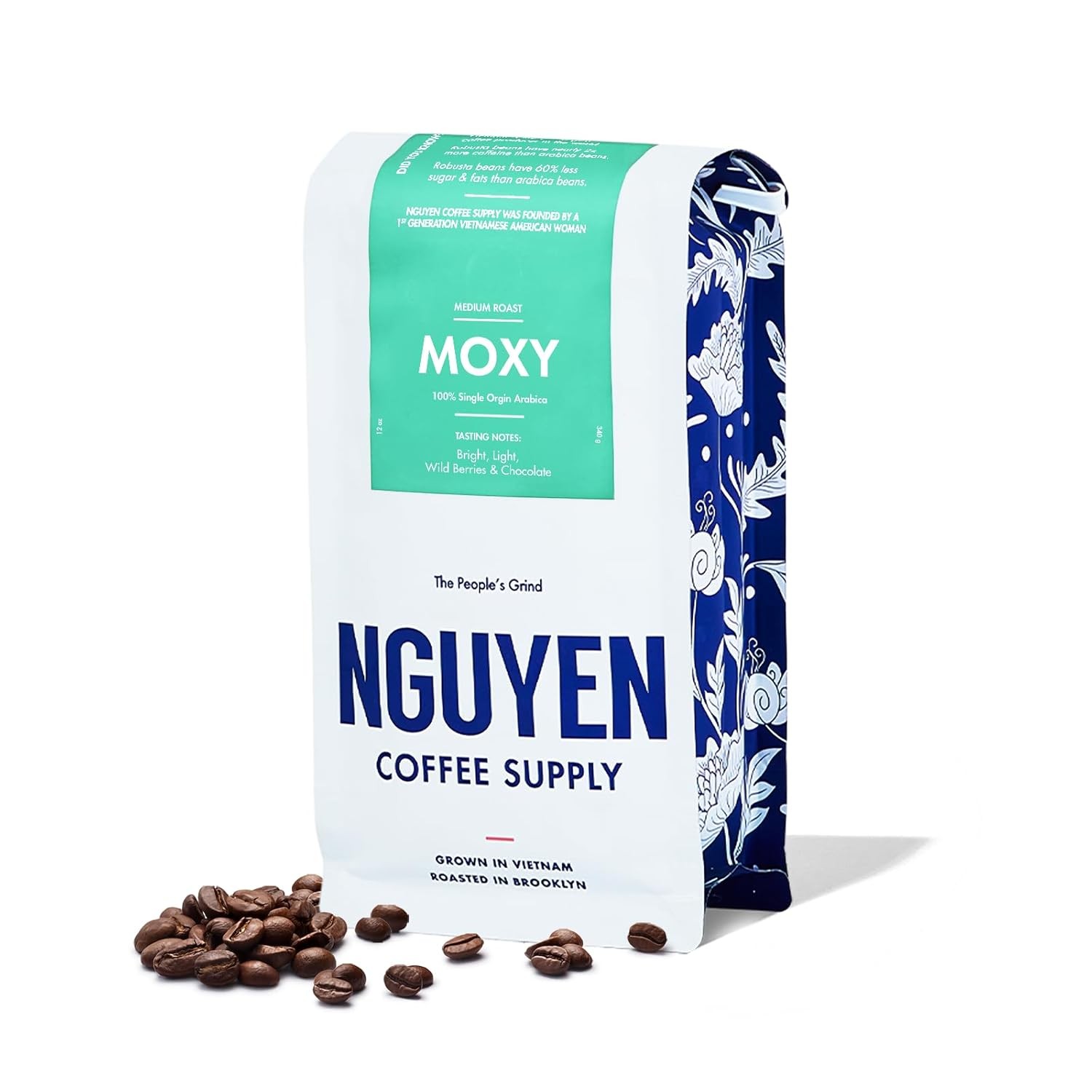Moxy Arabica Medium Roast Premium Whole Coffee Beans Vietnamese Single Origin