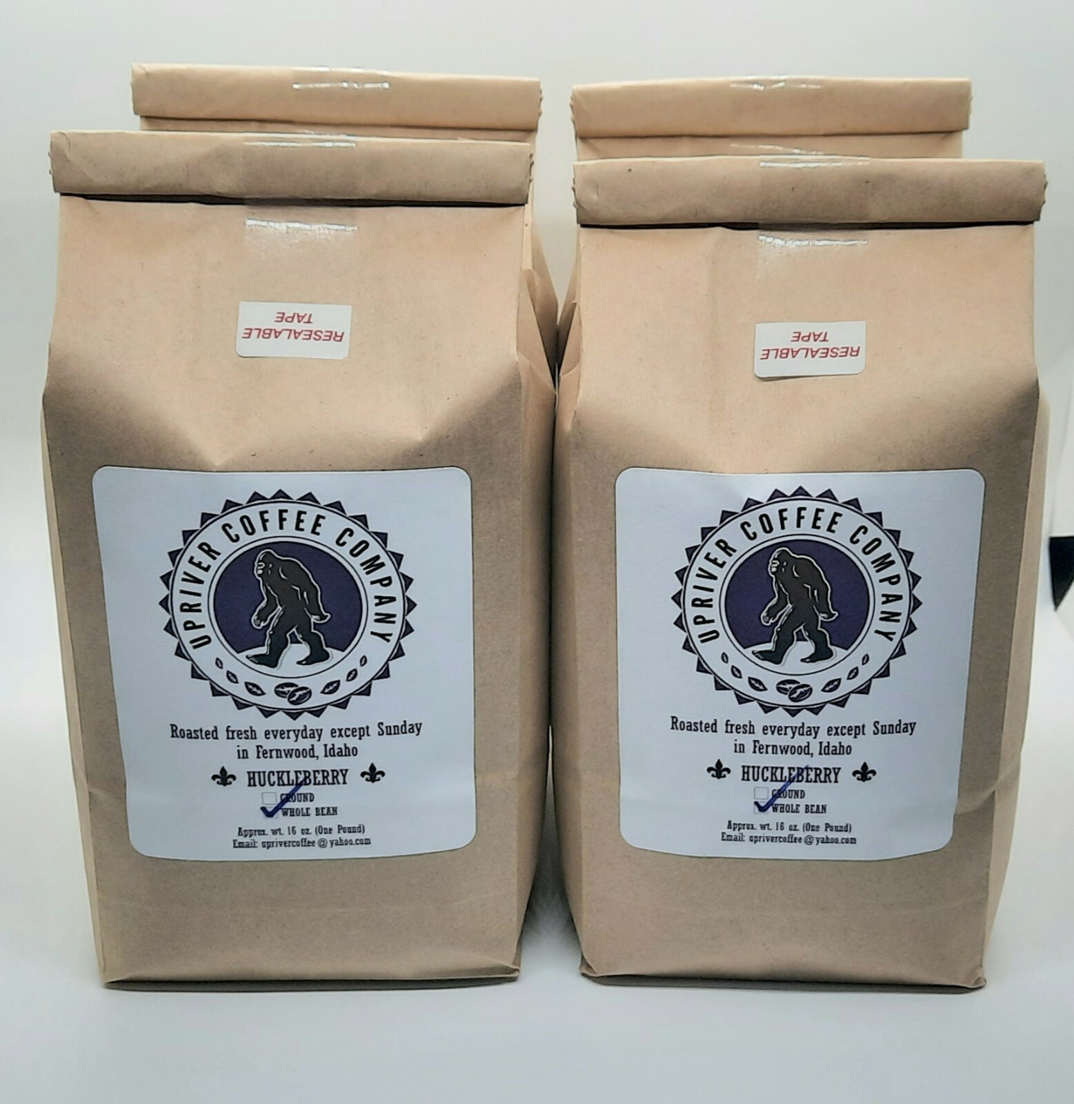Huckleberry Fresh Roasted Coffee 1 lb