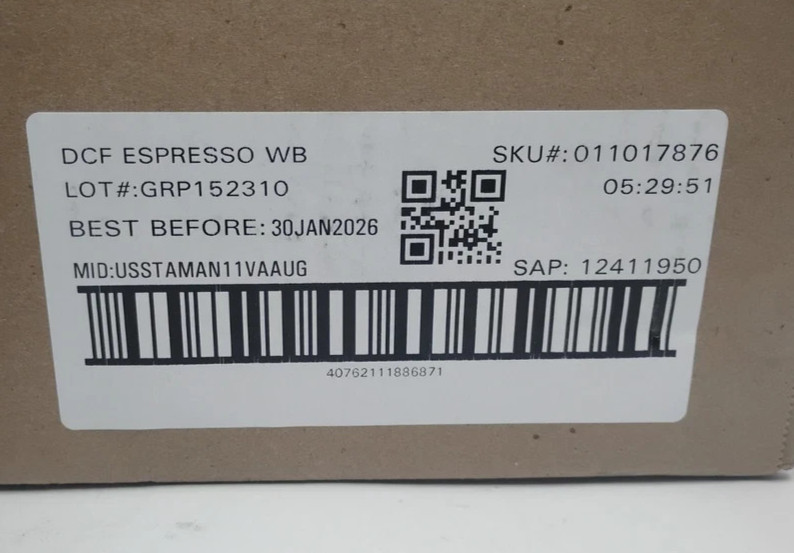 Starbucks Decaf Espresso Dark Roast Whole Bean Coffee 16oz Bag *Case of 6 Bags*