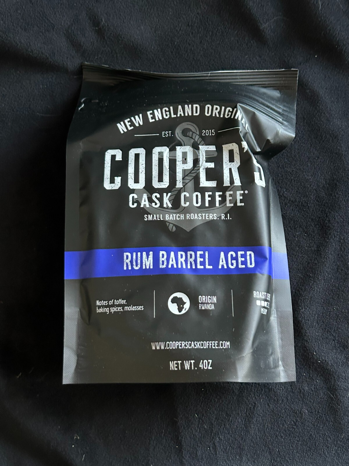Bourbon Barrel Aged Coffee Whole Bean Set, Single Origin Sumatra Whiskey