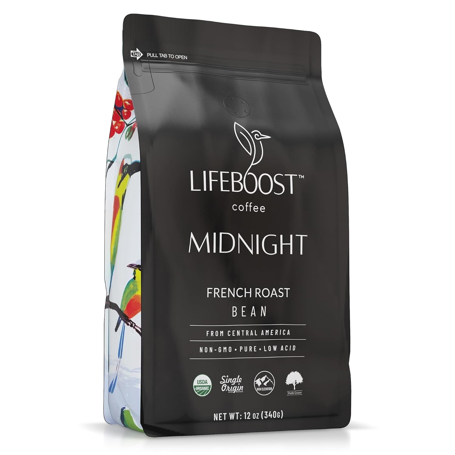 Lifeboost Coffee Midnight French Roast Bean – New ☕