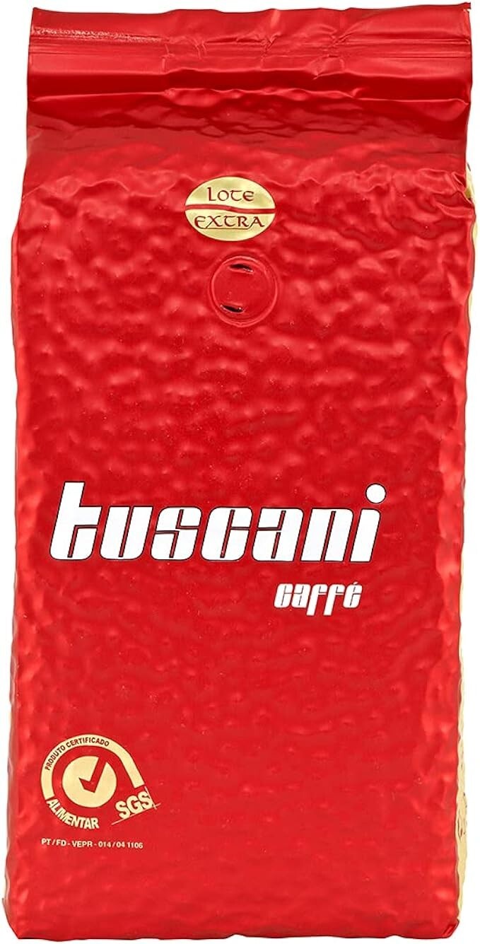 Caffe Tuscani tradtional Portuguese roasted coffee Beans 1 kg