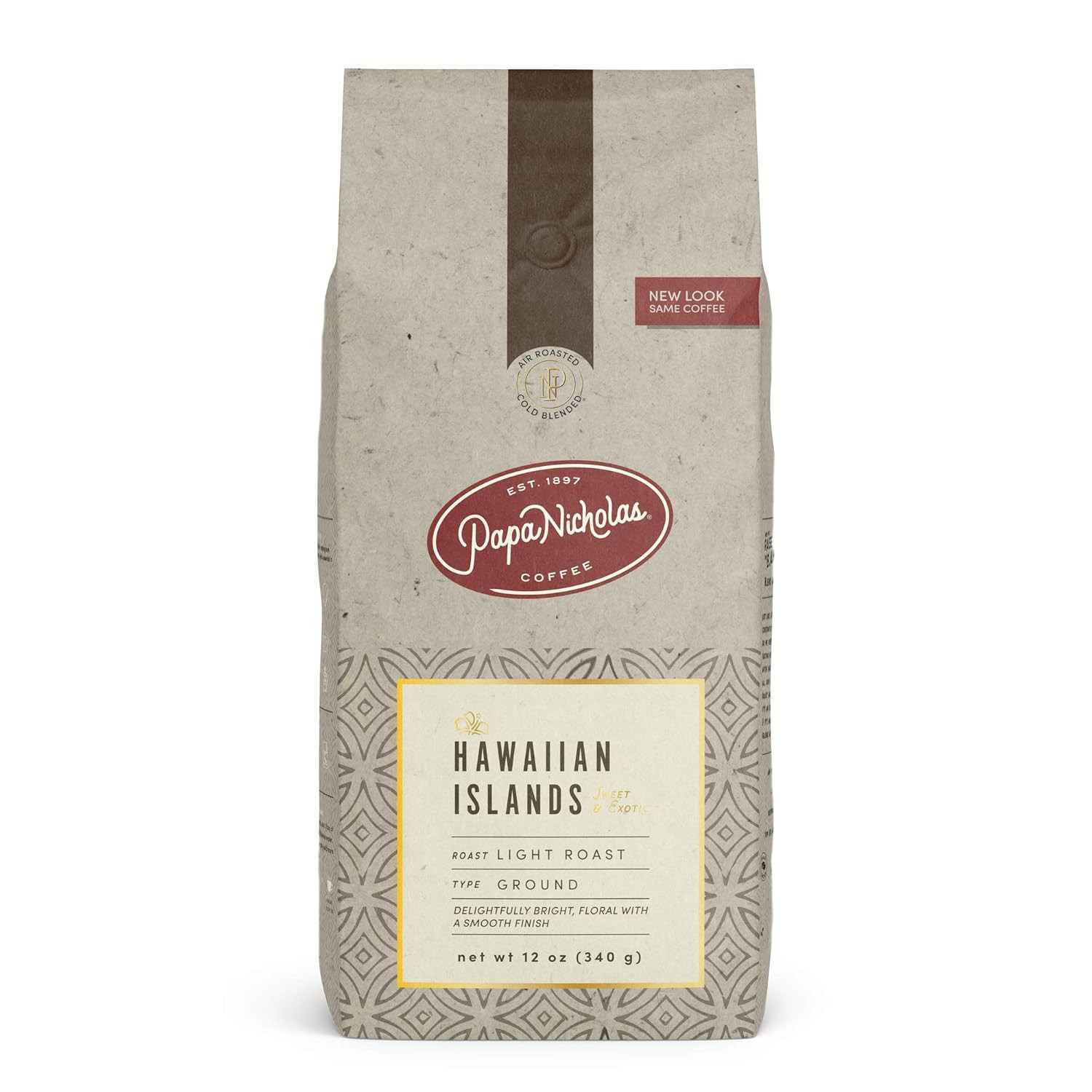 Ground Coffee, Hawaiian Islands Blend, 2 Pound