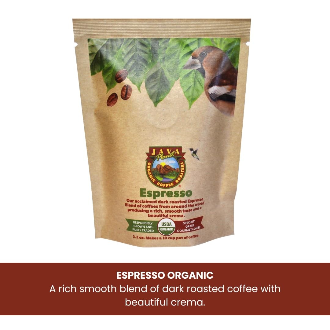 Organic Mold Free Coffee, Gift Sampler Set, 1.32 LBs in 6 Bags