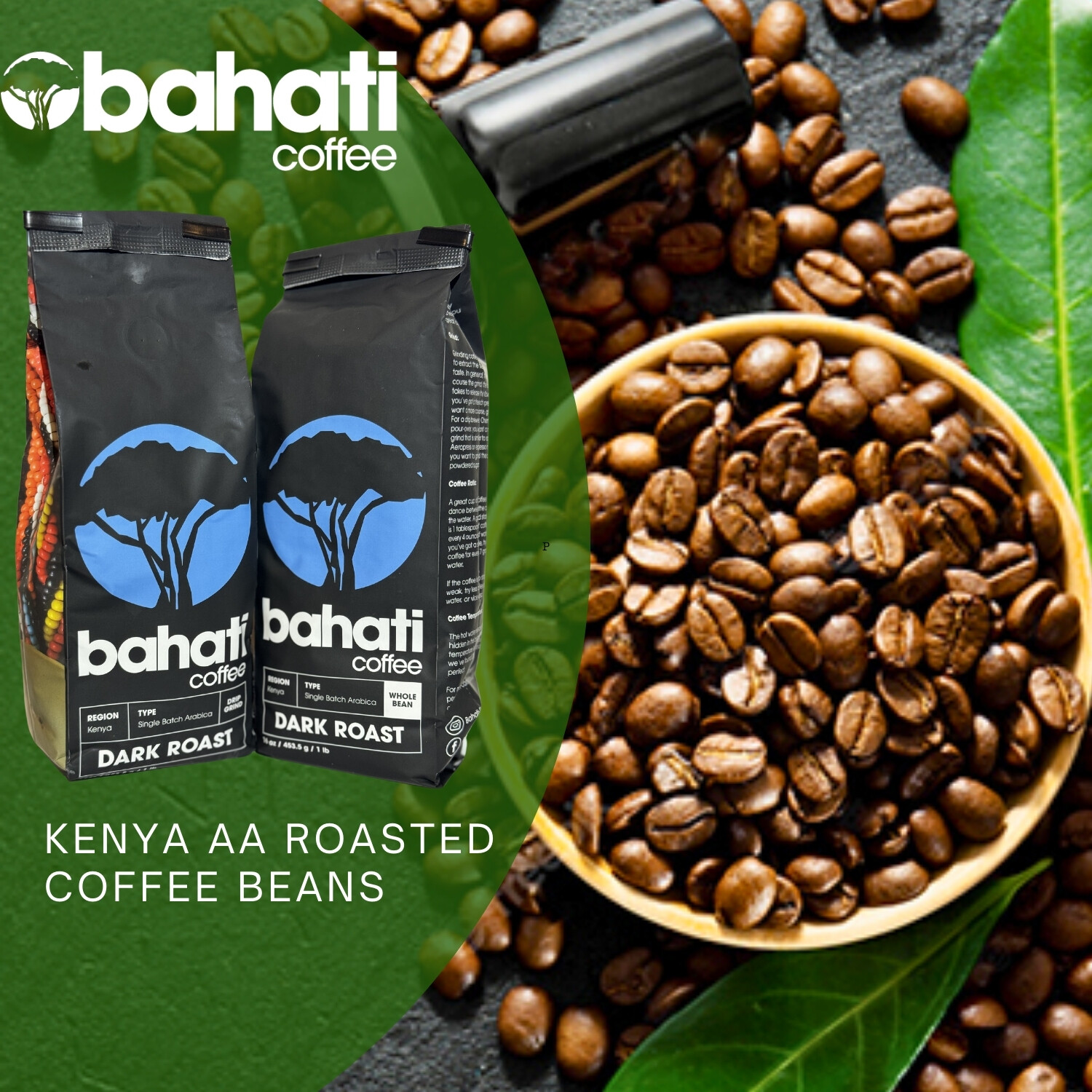 2Lb Kenya AA Coffee Superior Grade