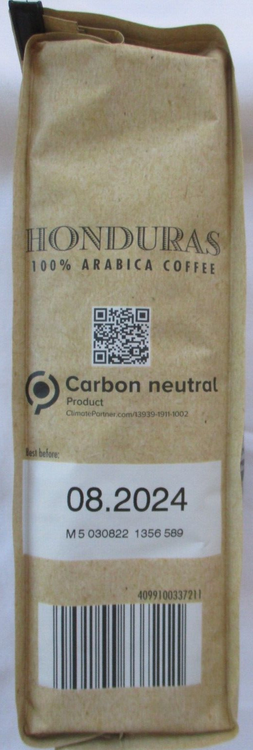 BARISSIMO HONDURAS LIGHT ROAST WHOLE BEAN COFFEE 12-OZ BAG