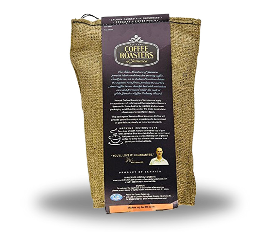 Coffee Roasters of Jamaica – 100% Jamaica Blue Mountain Whole Bean Coffee (3lbs)