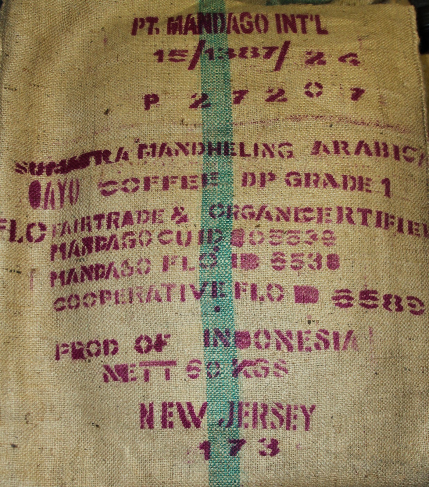 Sumatra SHB Coffee Beans Fresh Roasted Daily Espresso 2 Bags / 1 Pound Each