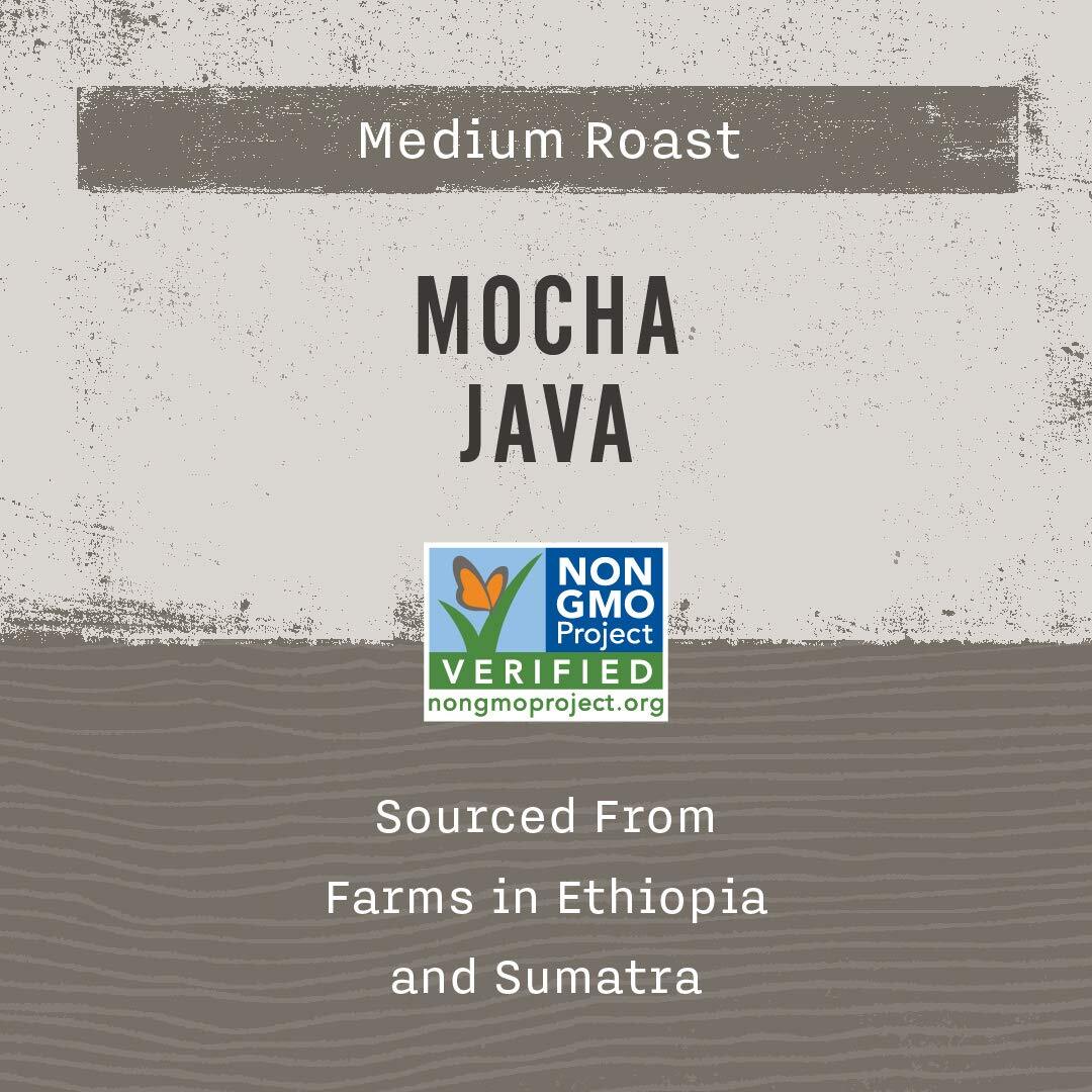 Mocha Java Whole Bean Coffee 12 oz