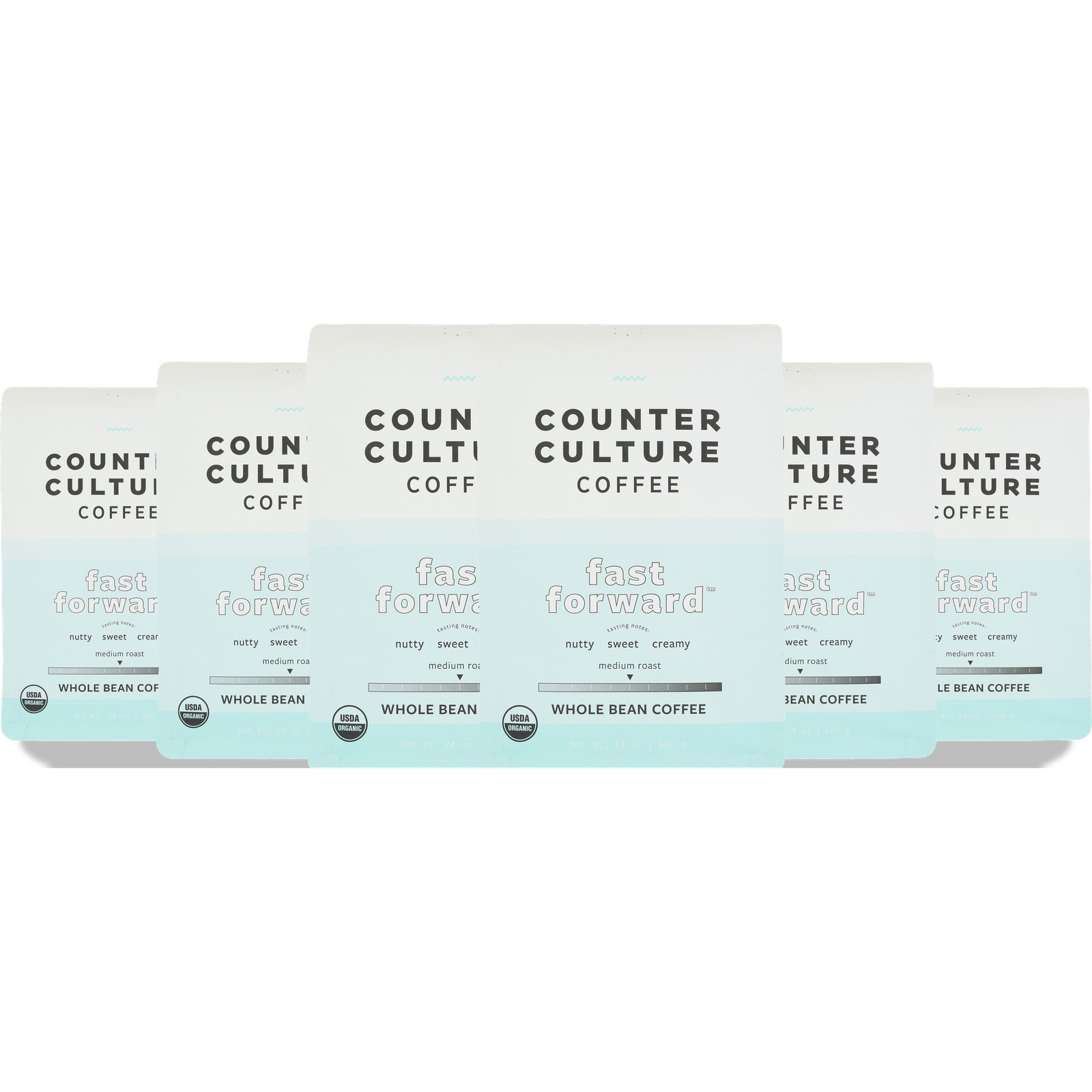 Fast Forward Medium Roast Whole Bean Coffee By Counter Culture 24 Oz 6 Pack