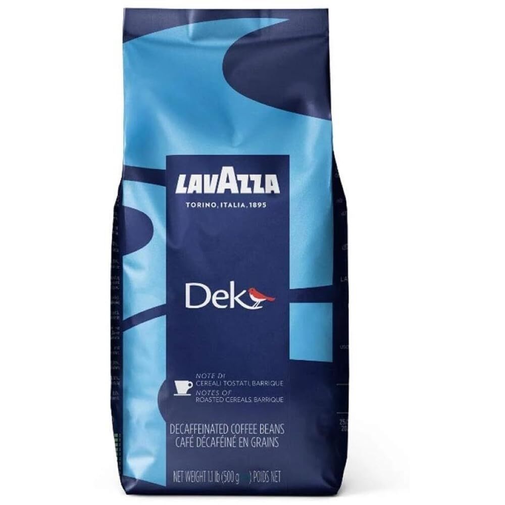 Decaf Dark Espresso Roast Whole Bean Coffee 1.1lb Bag Authentic Italian Blend Cr