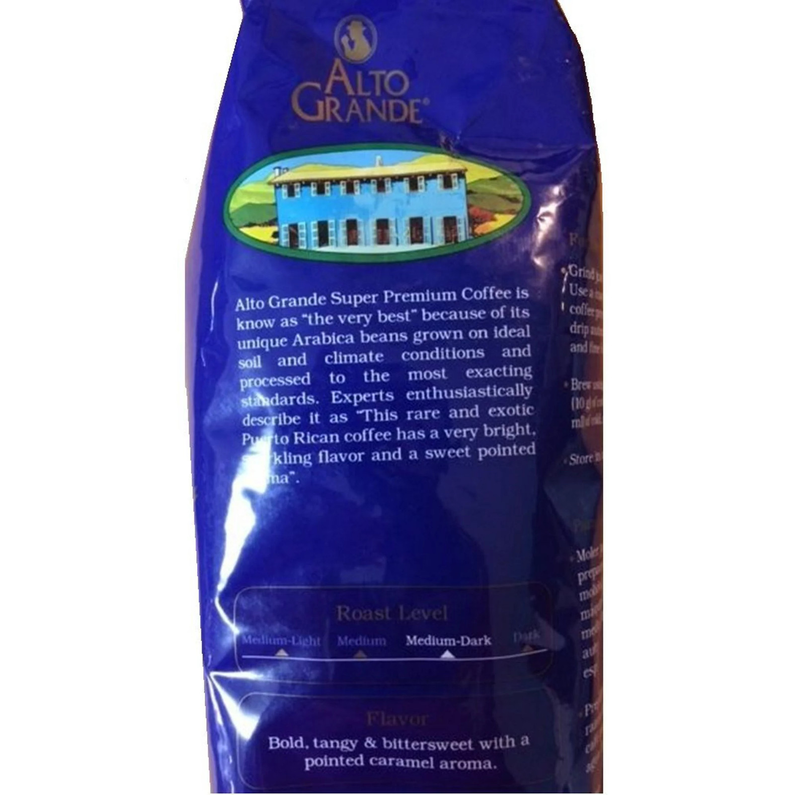 Alto Grande Super Premium Coffee Beans (coffee of popes and kings) 2lb