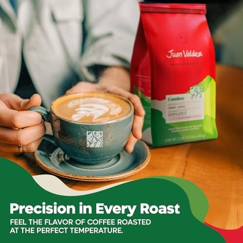 Whole Bean Coffee Dark Roast 100 Colombian 16 oz Bag Cumbre Dry Grape Cocoa Tea