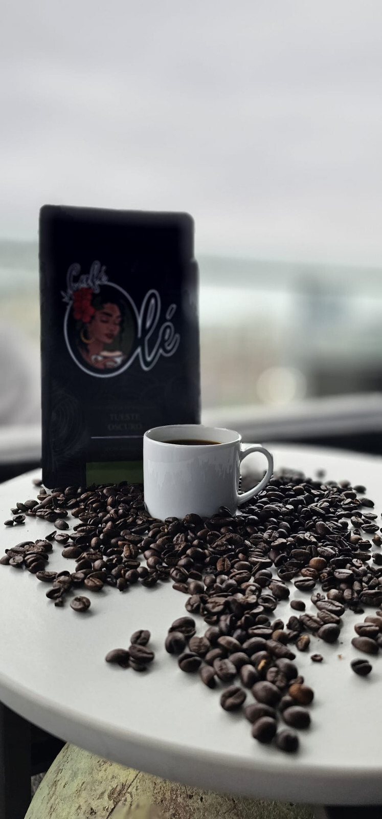 Café Olé. 100% Premium Puerto Rican Arabica Dark Roast Coffee Beans. 2 Bags