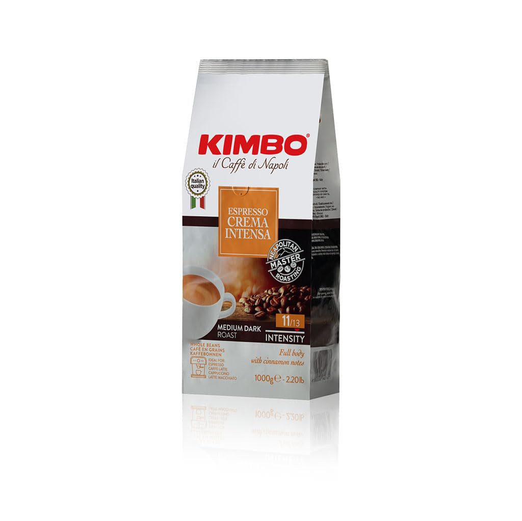 Kimbo Espresso Crema Intensa Whole Bean Coffee 2.2 lbs Medium Dark Roast