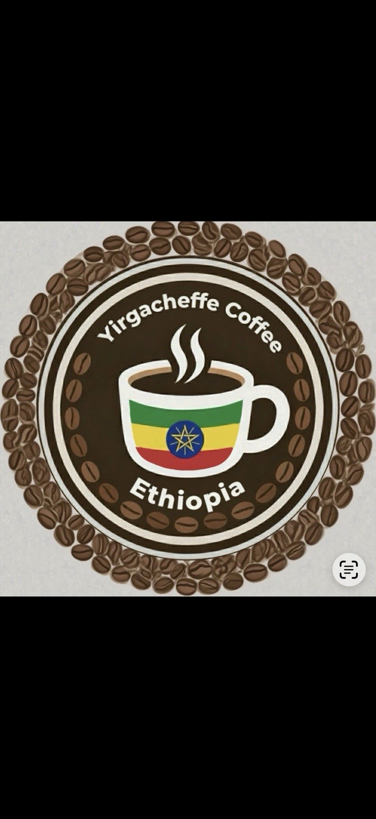 1/2 lb Certified 100% Yirgacheffe (Ethiopia) Coffee—Freshly Roasted To Order!