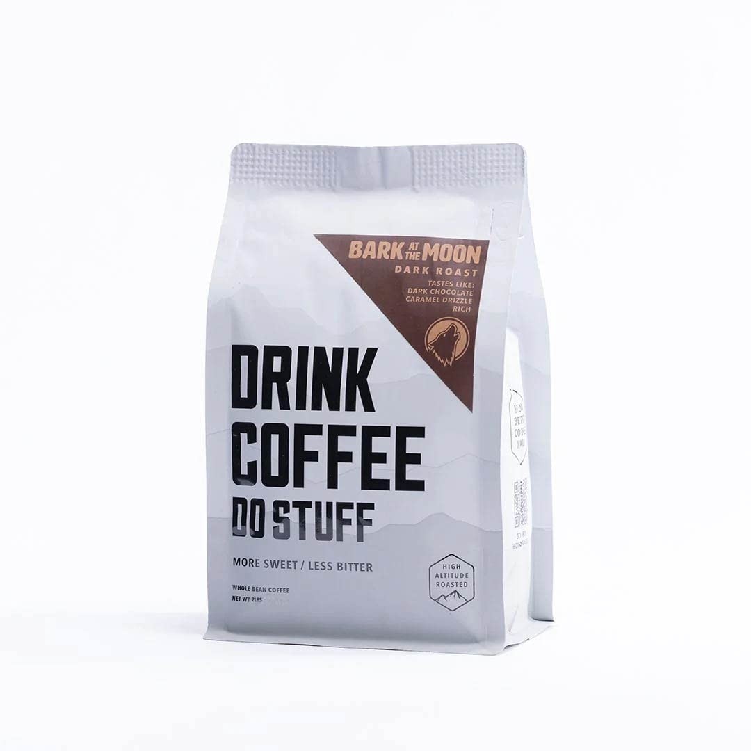 DRINK COFFEE DO STUFF, Blend, 2 Pound Bag, Whole Bean, Dark Roast, Sweet, Cho…