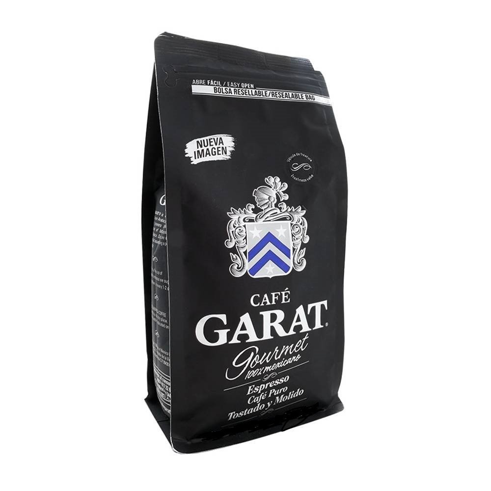 Cafe Gourmet Premium Espresso Ground Coffee Molido 454g 16oz Resealable Bag Box