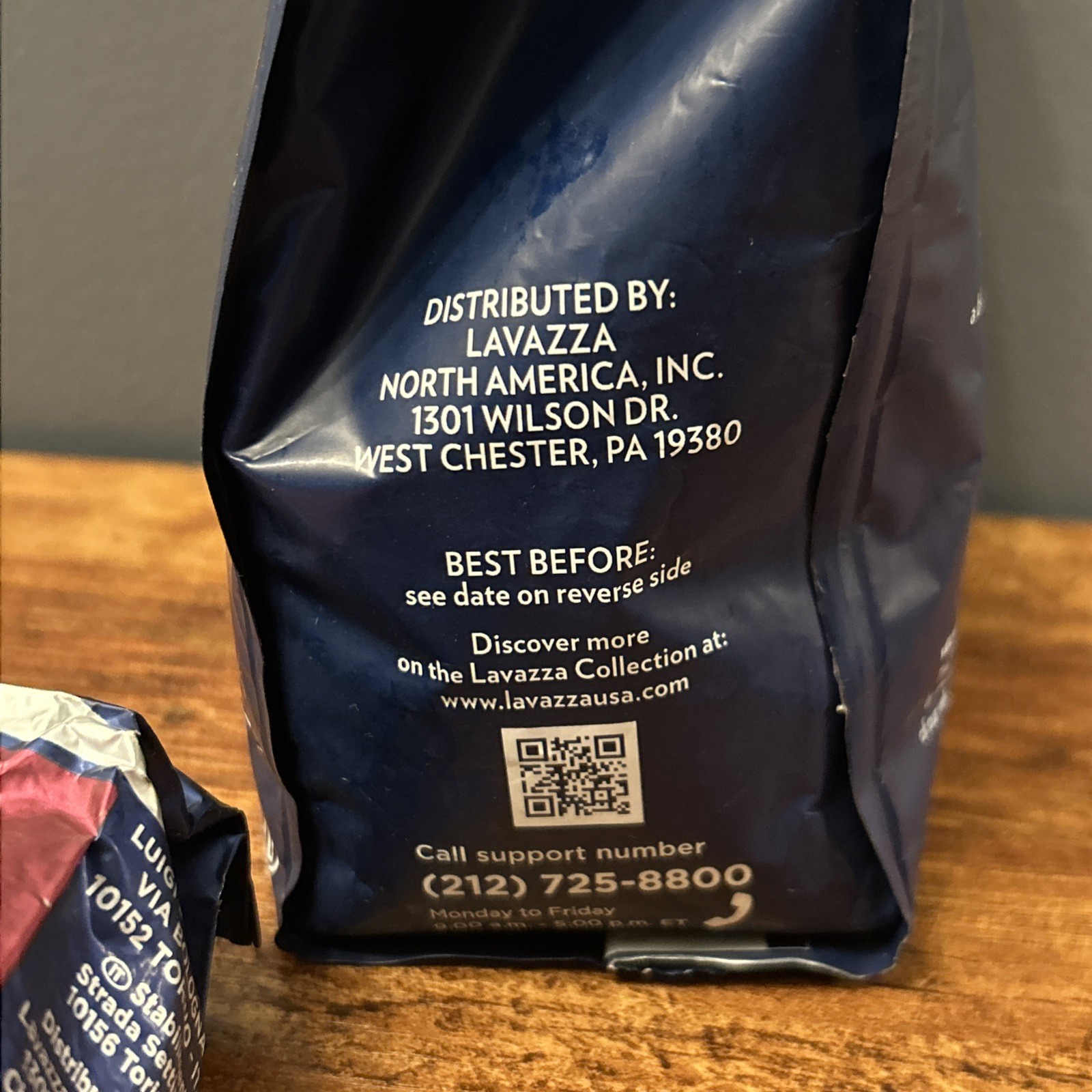 Lot of 3 Lavazza Ground Coffee Bags – House Blend & Gran Riserva Dark Roast