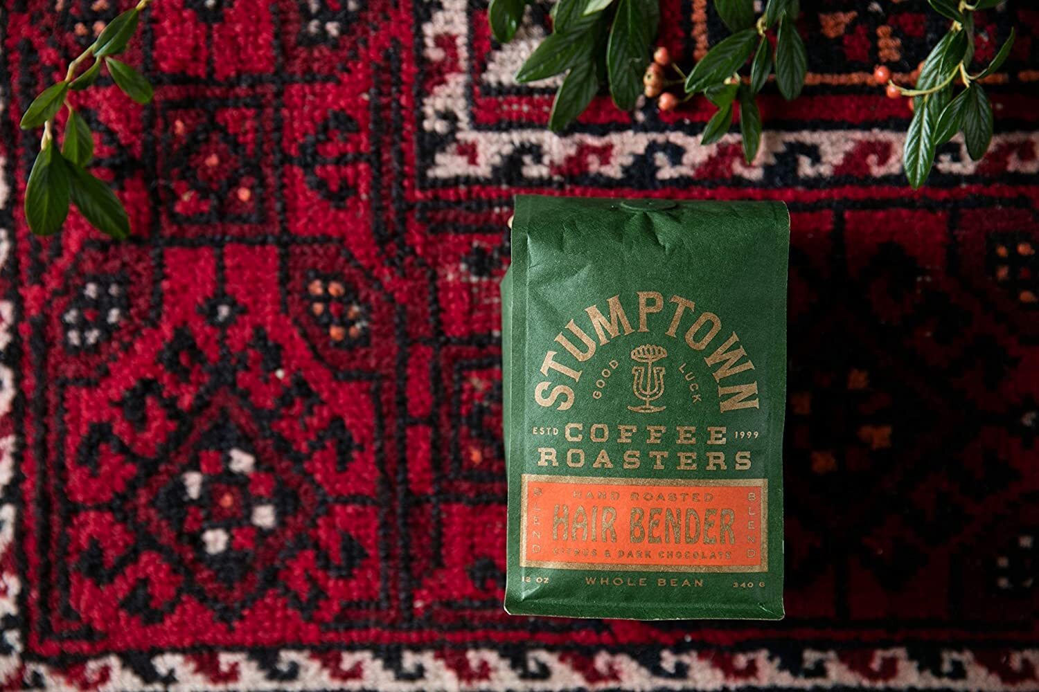 Stumptown Hair Bender Whole Bean Coffee 12 Ounce Sweet Citrus Chocolate Blend