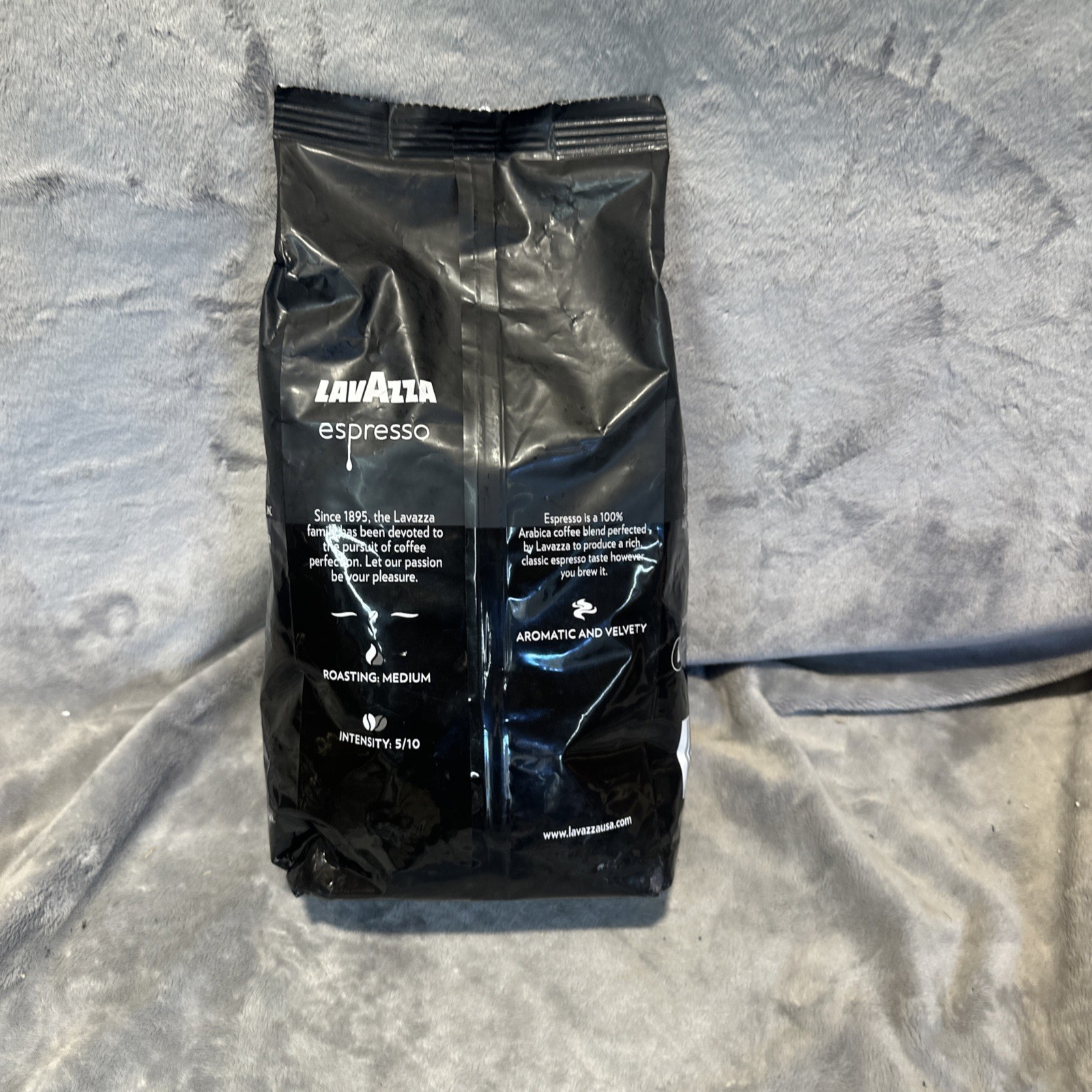 Lavazza Espresso Whole Bean Coffee 2.2 lb | Medium Roast 100% Arabica Beans