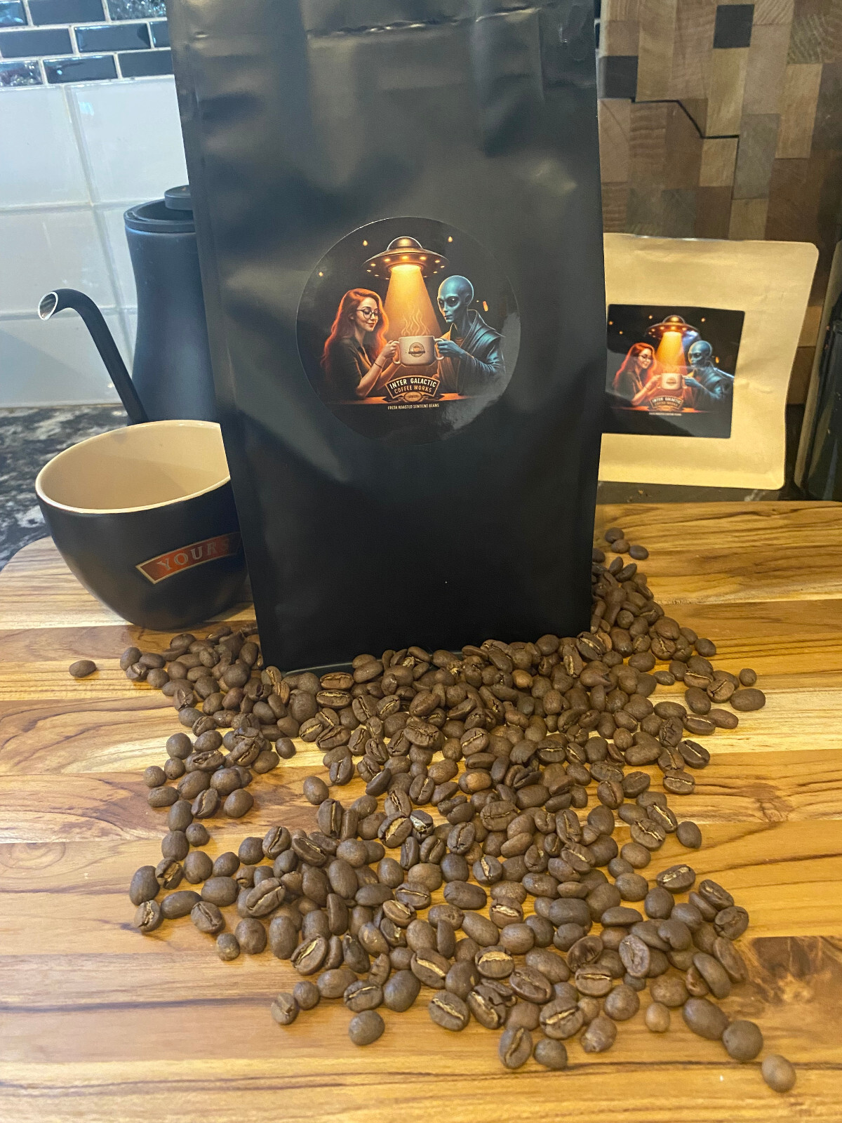 Ethiopia Guji Benti Nenka coffee: Fresh Roasted Beans, single-origin,340g