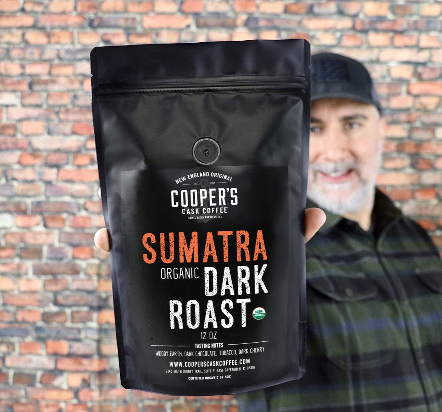 Organic Dark Roast Sumatra, Smooth and Rich Single Origin Grade 1 Premium Cof…