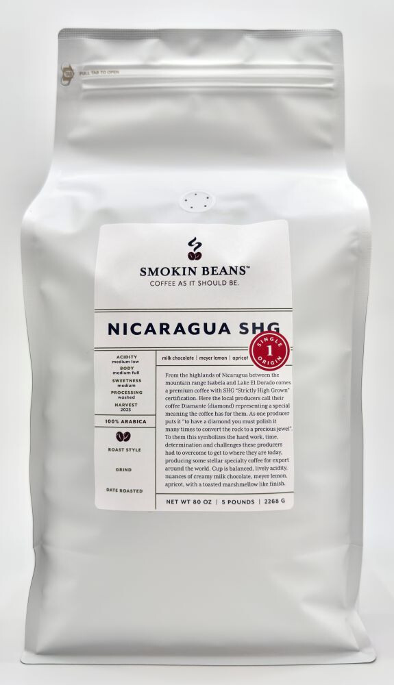 8oz/5lb – Nicaragua – Central America – Fresh Roasted To Order Coffee