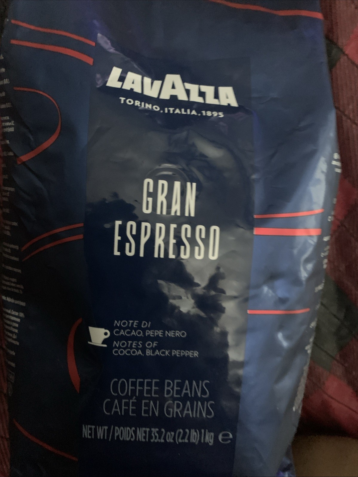 Lavazza Caffe Espresso 2.2lbs. Coffee Beans