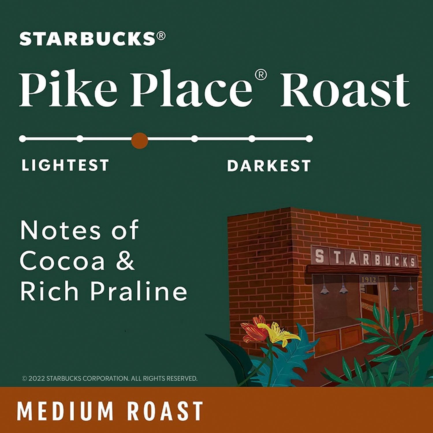 Starbucks Espresso, Dark & Medium Roast Coffee 40 oz, Choose Your Coffee Flavor.