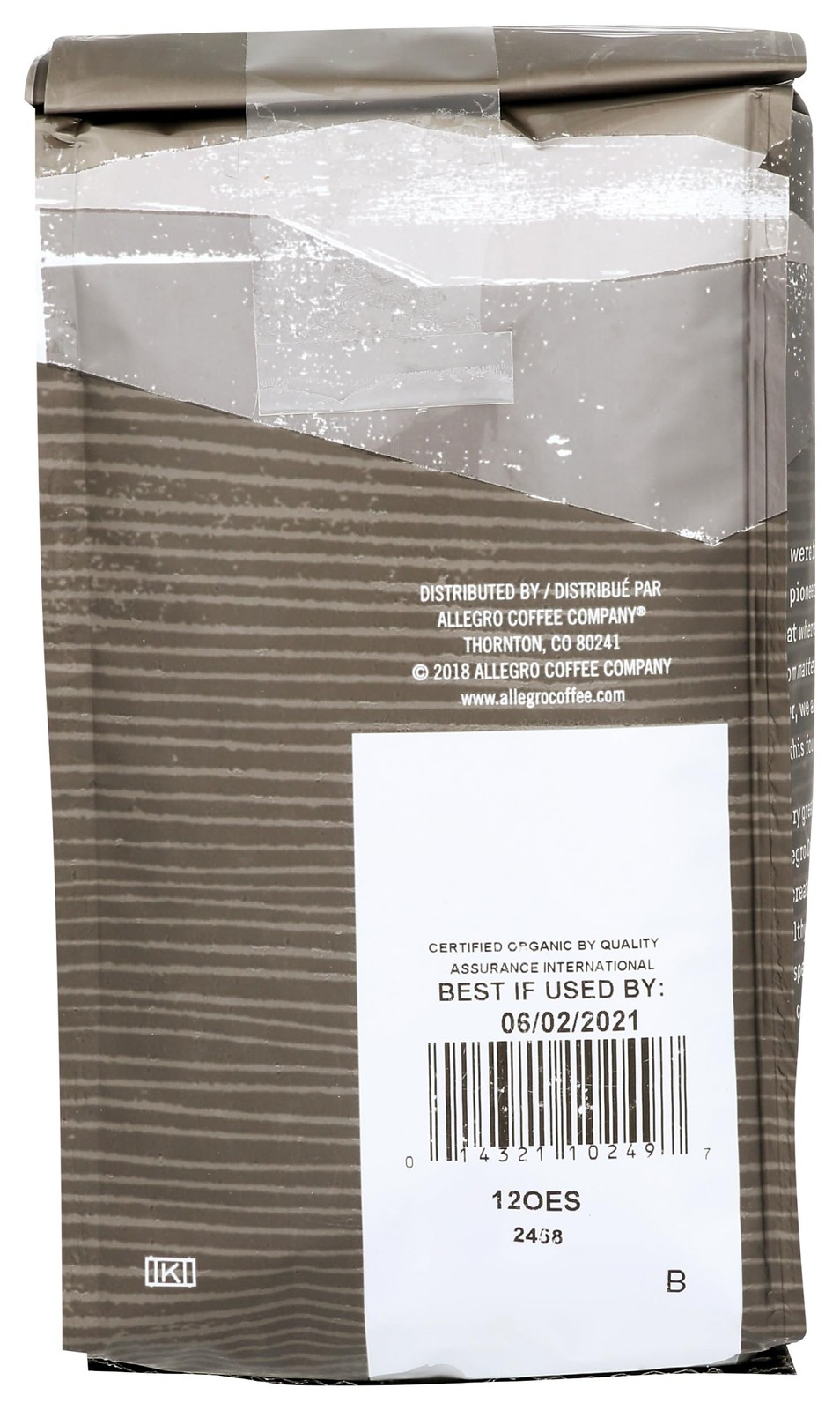 Organic Espresso Sierra Whole Bean Coffee, 12 oz