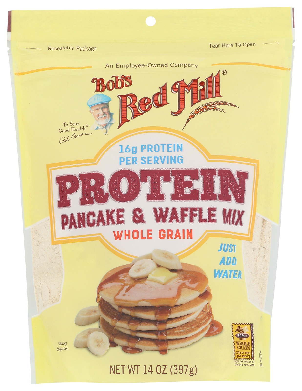 Protein Pancake And Waffle Mix By Bob’S Red Mill 14 Ounce 15 Grams Flour 4 Pack