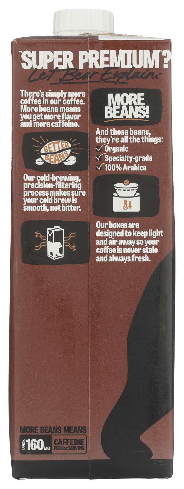 Cold Brew Espresso Roast Coffee By Wandering Bear 6Oz 6 Pack