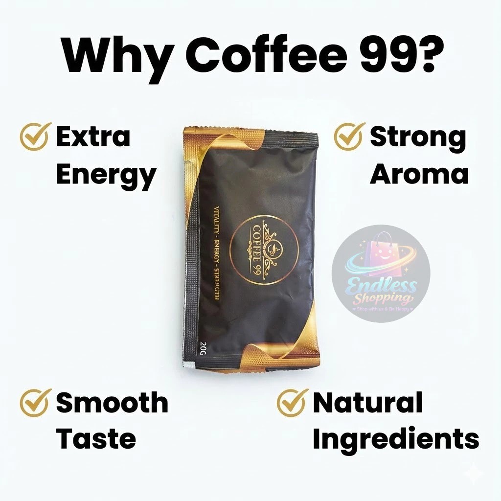 Coffee 99 Arabica Easy Brew Coffee 10 Sachets Premium Instant Coffee Malaysia