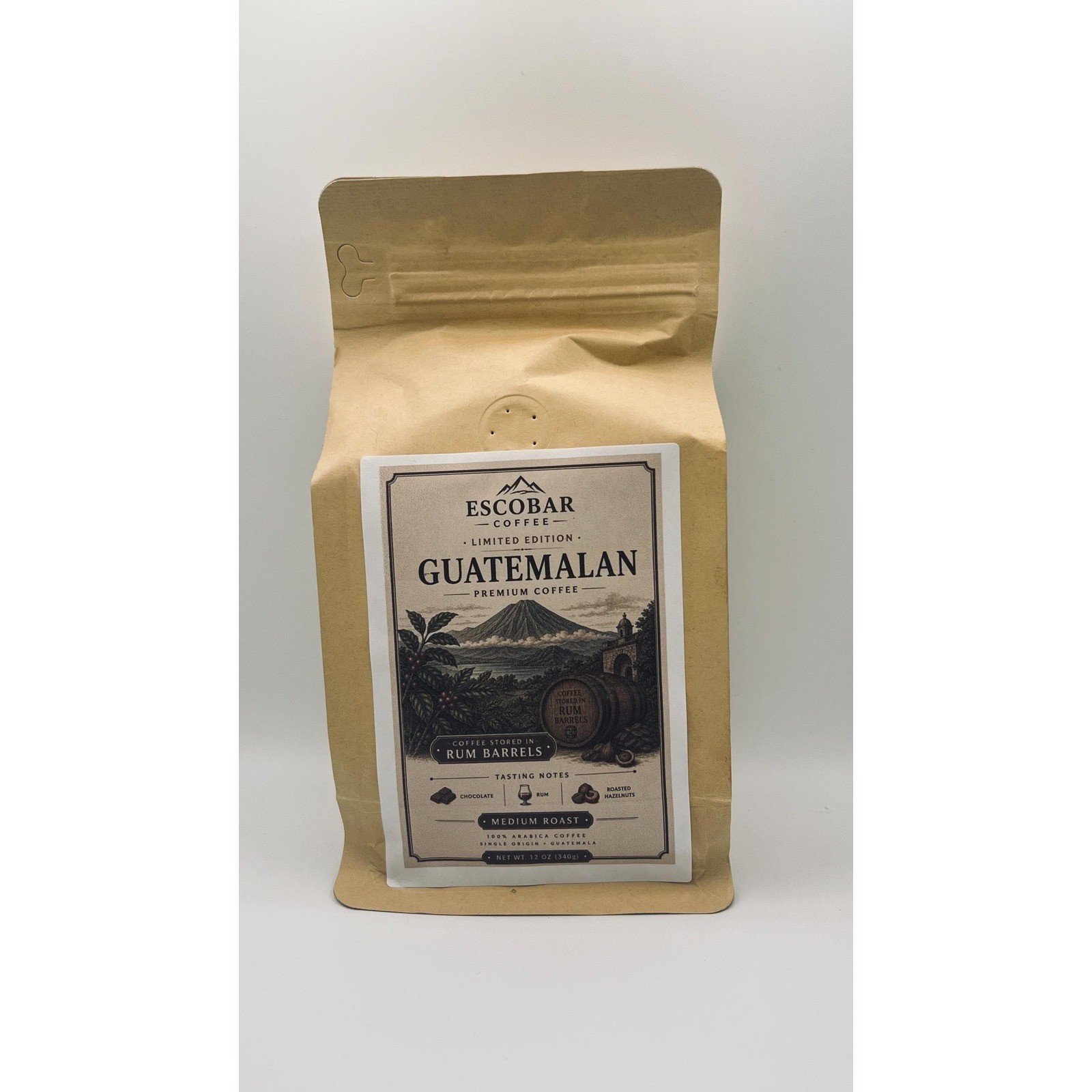 Escobar Coffee Limited Edition Rum Barrel Coffee | Guatemala | Medium Roast